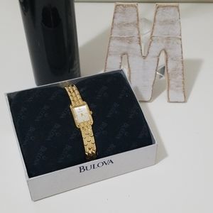 Gold Bulova Watch
